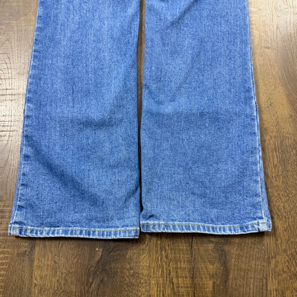 Vintage Y2K Von Dutch Women's 28x31 Graphic Flare Jeans BAD ZIPPER - Picture 11 of 12